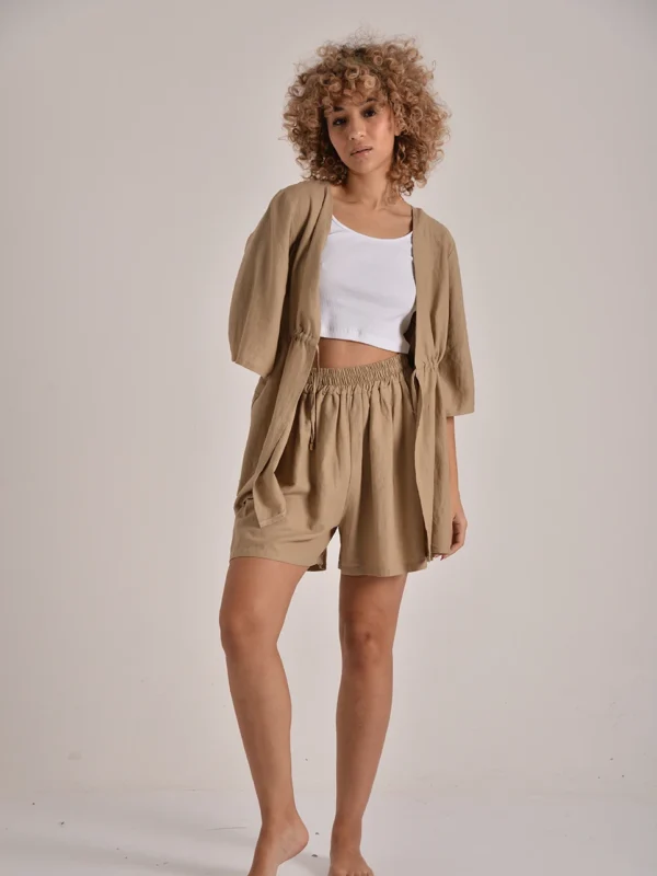 The Breeze Linen Shorts