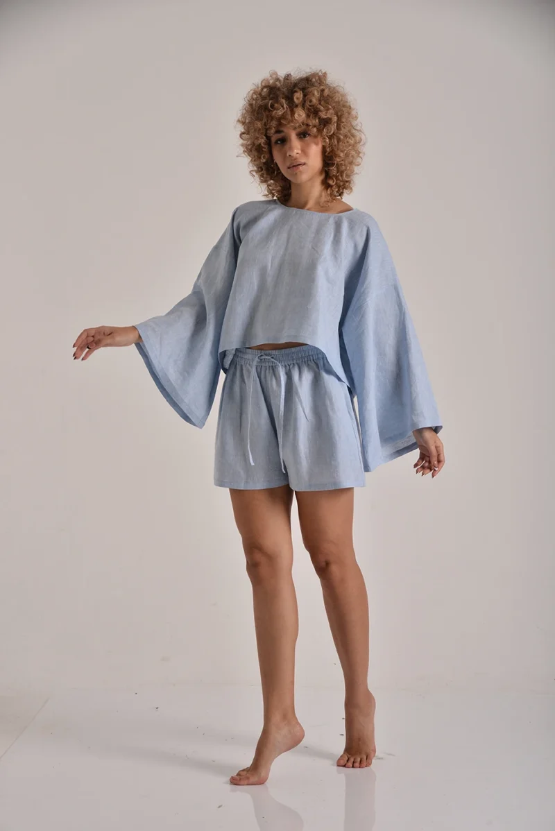 The Flow Linen Shorts - Image 3