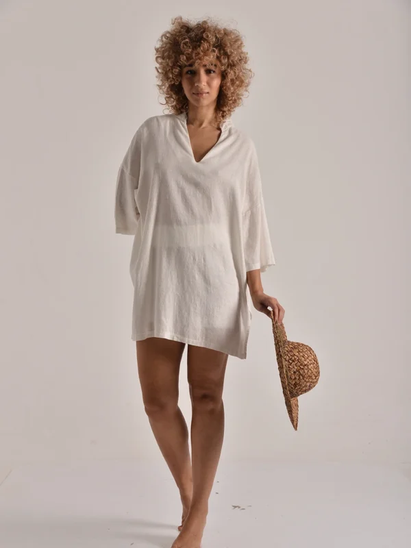 The Linen Tunic Dress