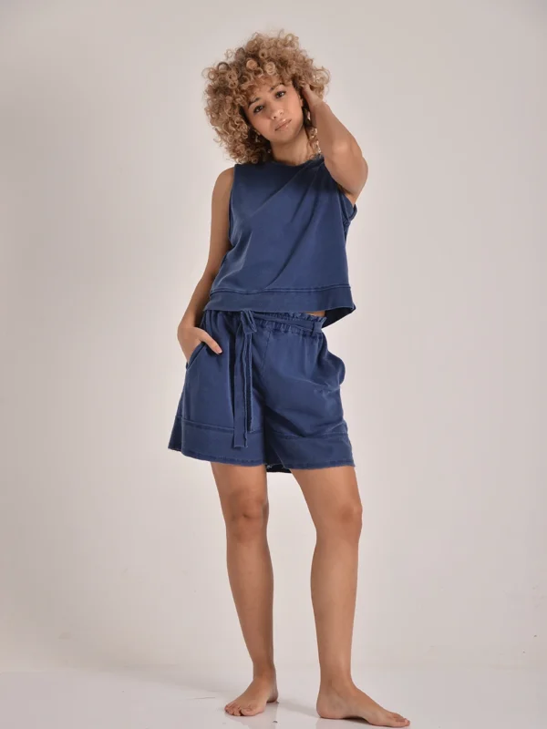 The Relaxed Sleeveless Top