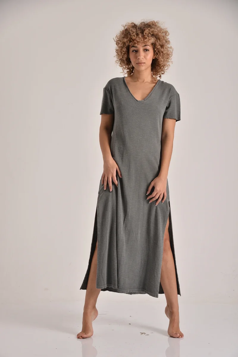 The Slit Tee Dress - Image 2