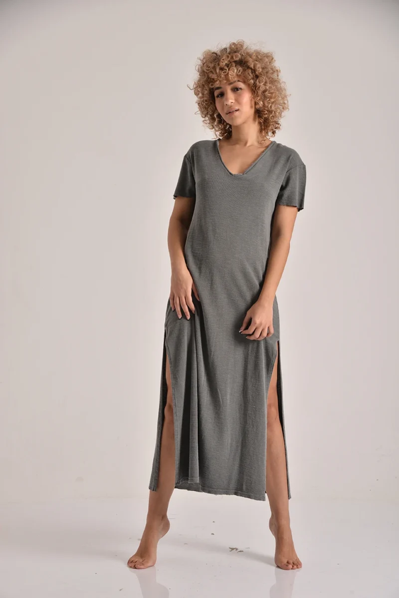 The Slit Tee Dress - Image 4