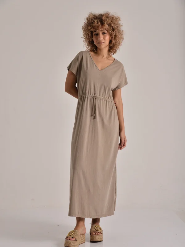 The Drawstring Maxi Dress