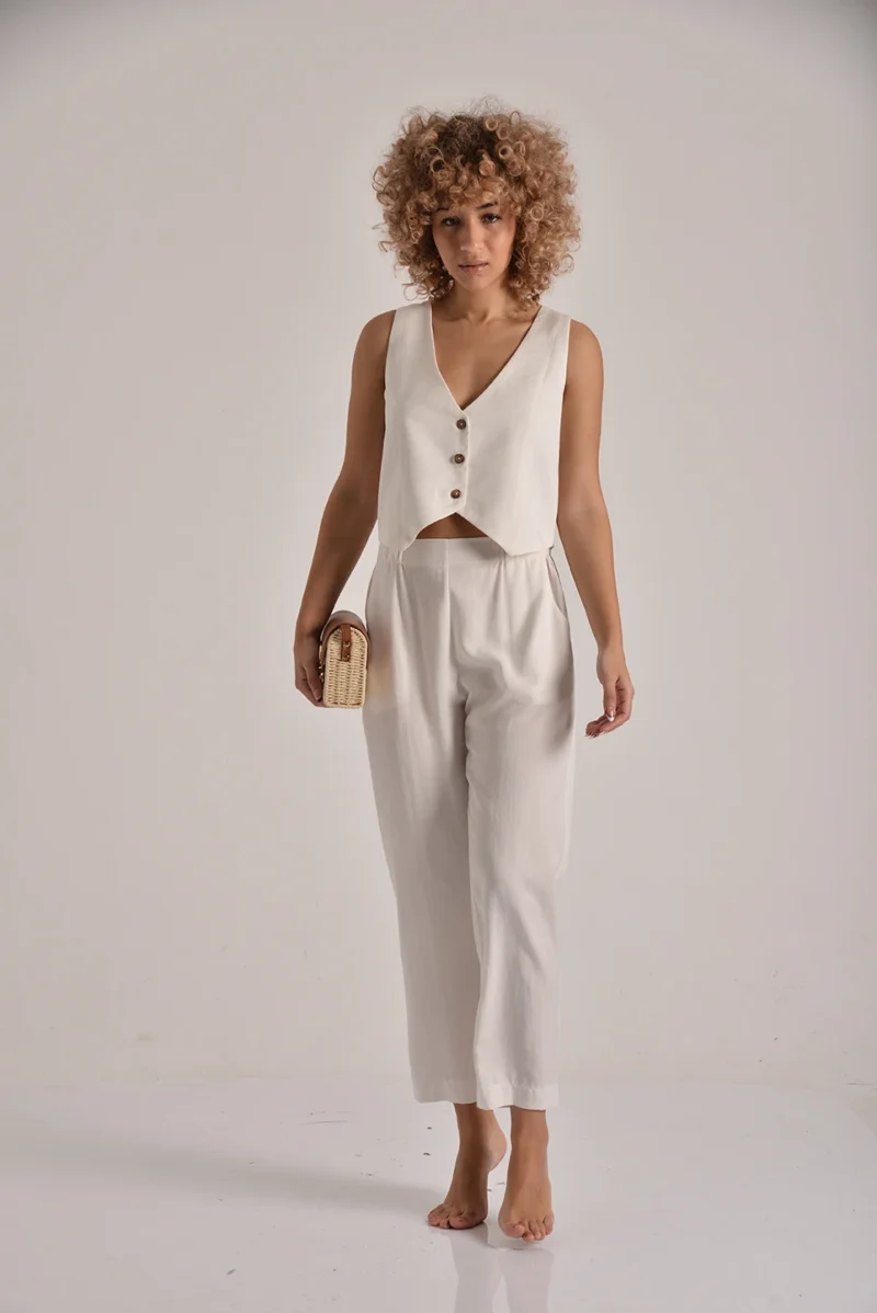 The Classic Buttoned Vest - Image 3