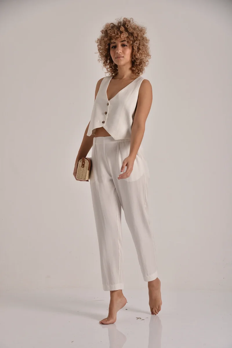 The Classic Buttoned Vest - Image 4