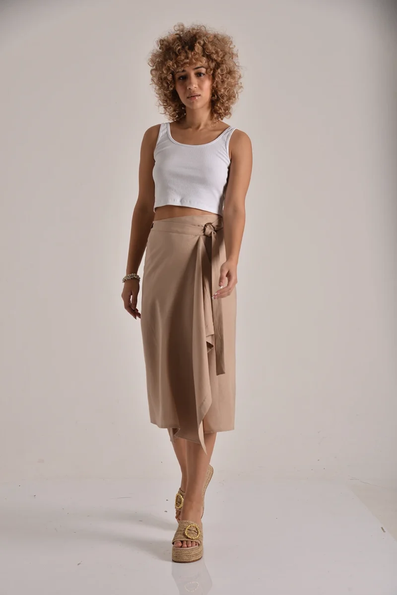The Wrap Tencel Skirt - Image 3